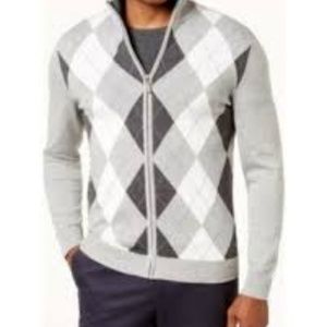 Silver Club Room Sweater